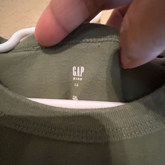 Lot of Boys Gap Kids Long Sleeve Shirt & H&M Baggy Loose Fit Jeans Large 10-12 - Picture 4 of 8